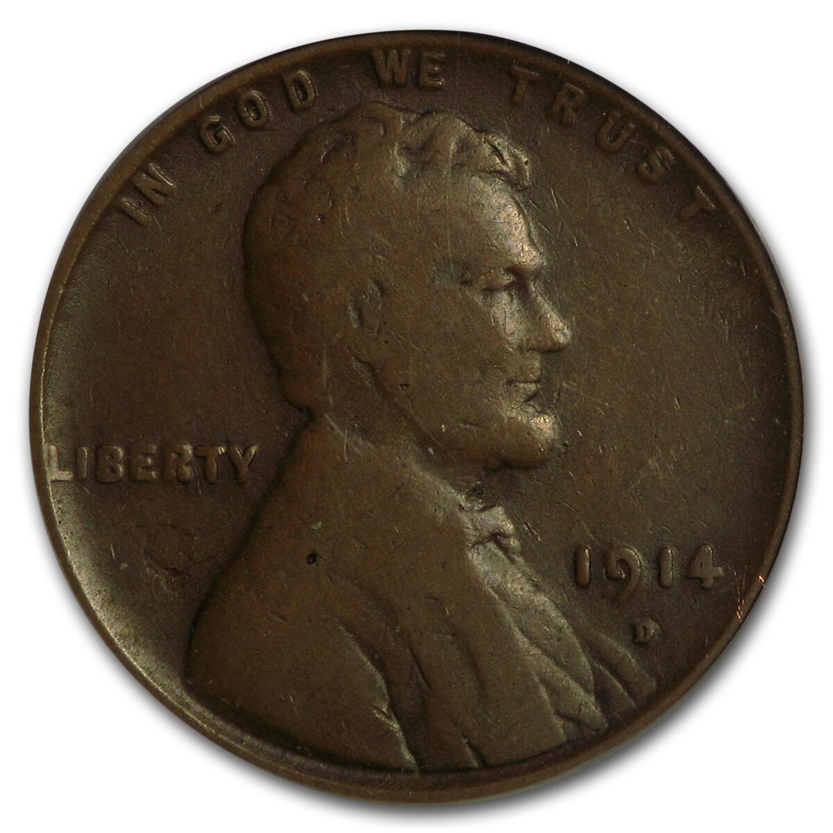 1914-D Lincoln Cent Good-6 PCGS