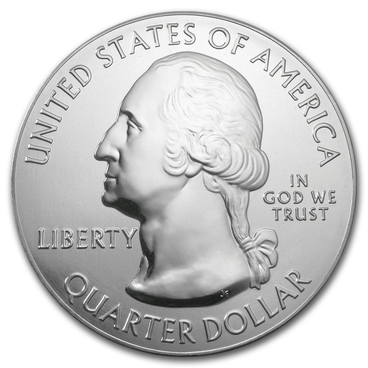 2017 5 oz Silver ATB Effigy Mounds National Monument, Iowa