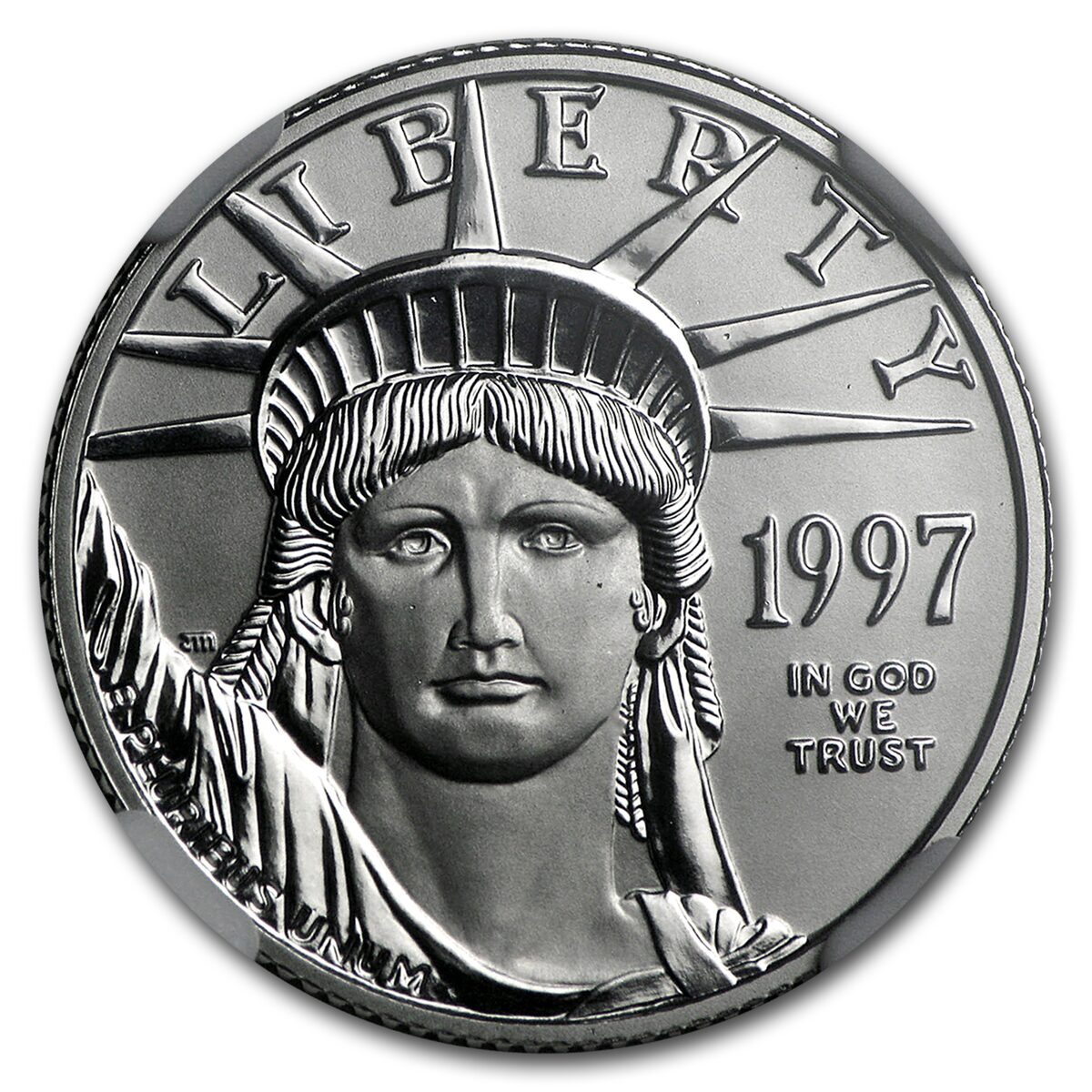 1997 1/4 oz American Platinum Eagle MS-70 NGC