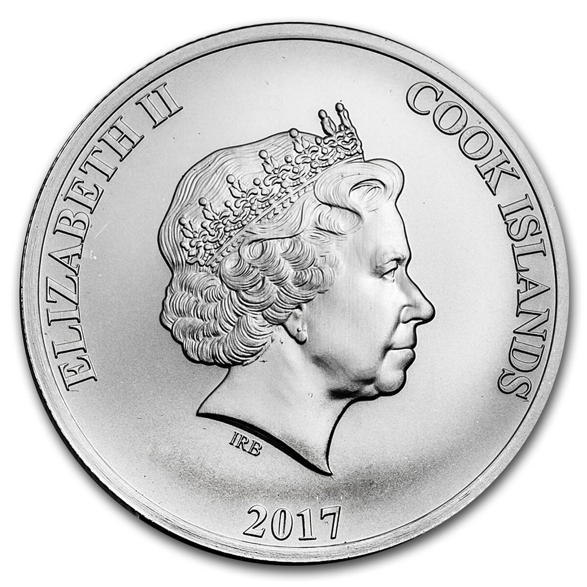 2017 Cook Islands 1 oz Silver Bounty Coin