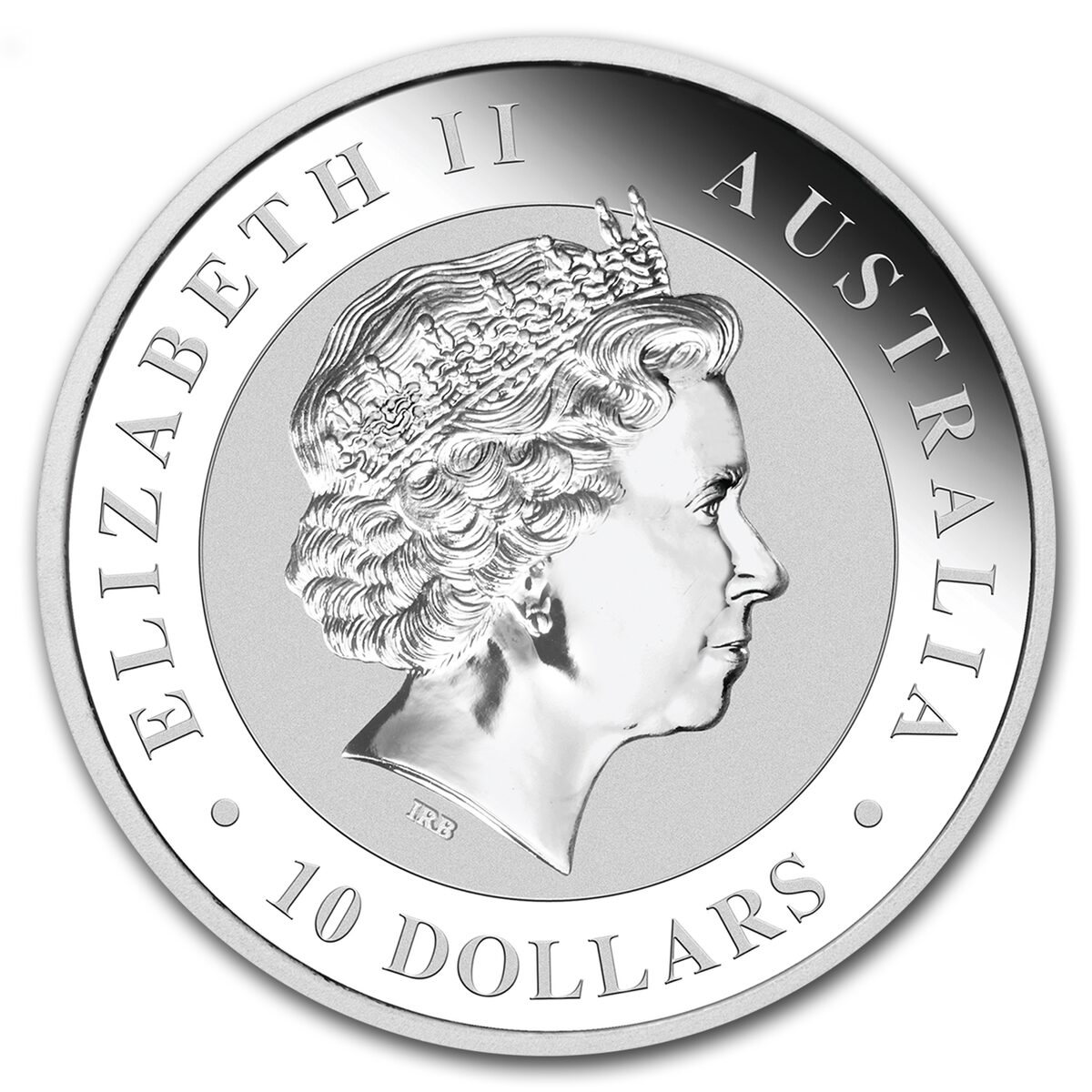 2017 Australia 10 oz Silver Kookaburra BU