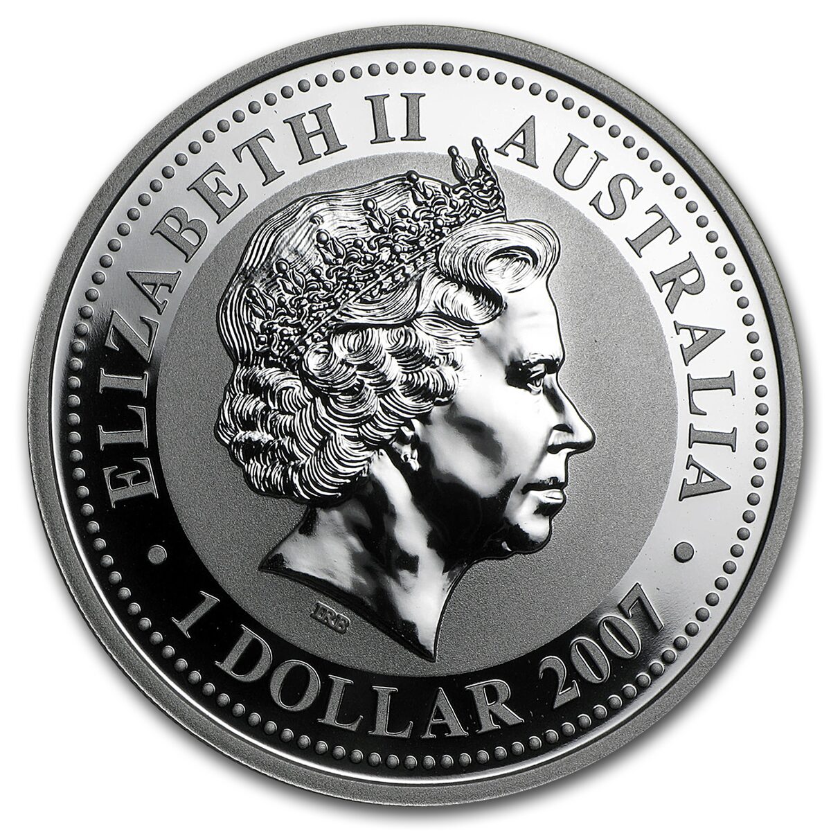 2009 Australia 1 oz Silver Year of the Ox BU (Series I)