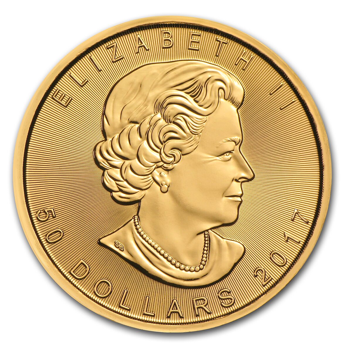 2017 Canada 1 oz Gold Maple Leaf BU