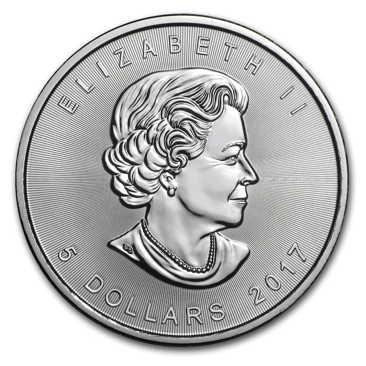 2017 Canada 1 oz Silver Maple Leaf BU