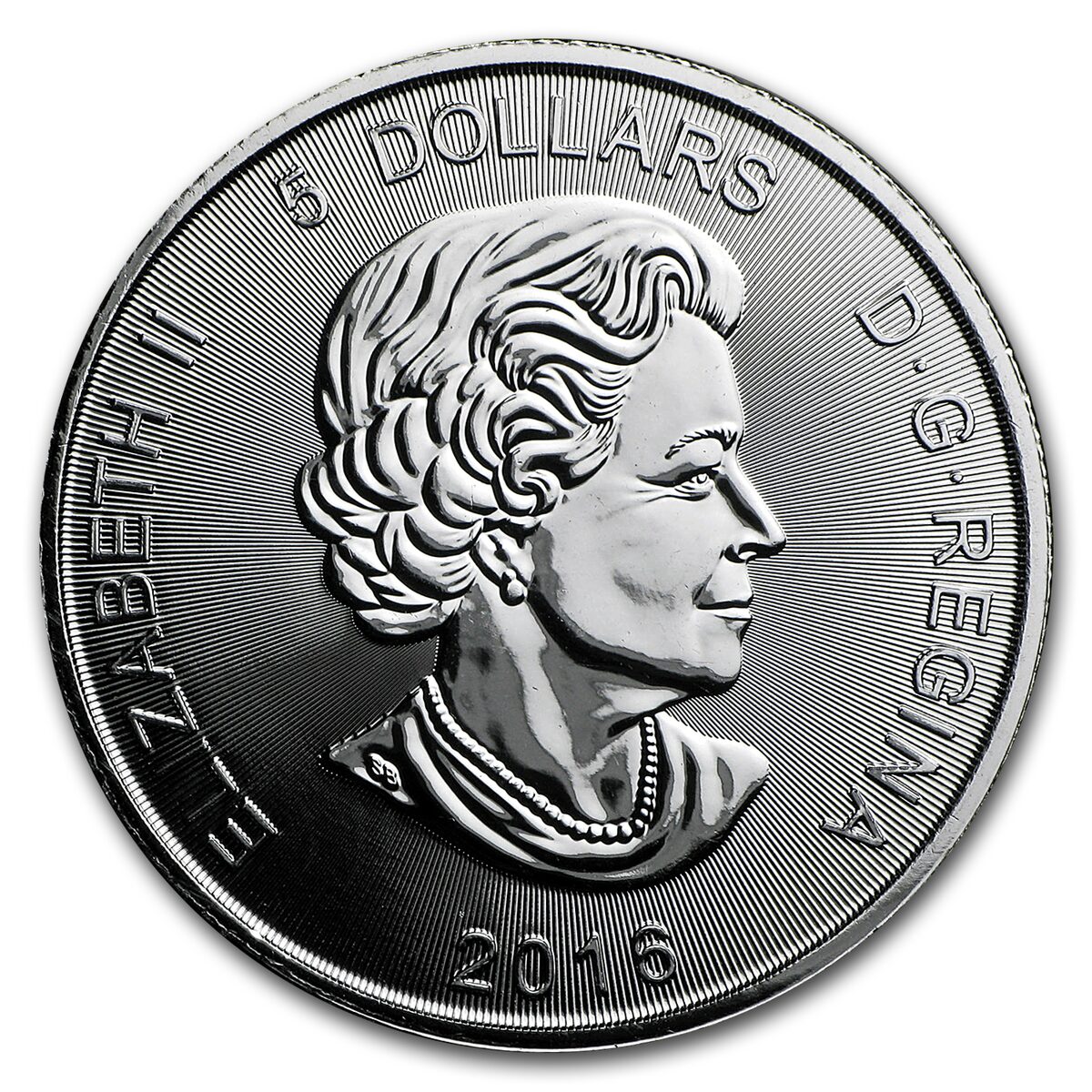2016 Canada 1 oz Silver Wildlife Cougar (Abrasions, Spotted)