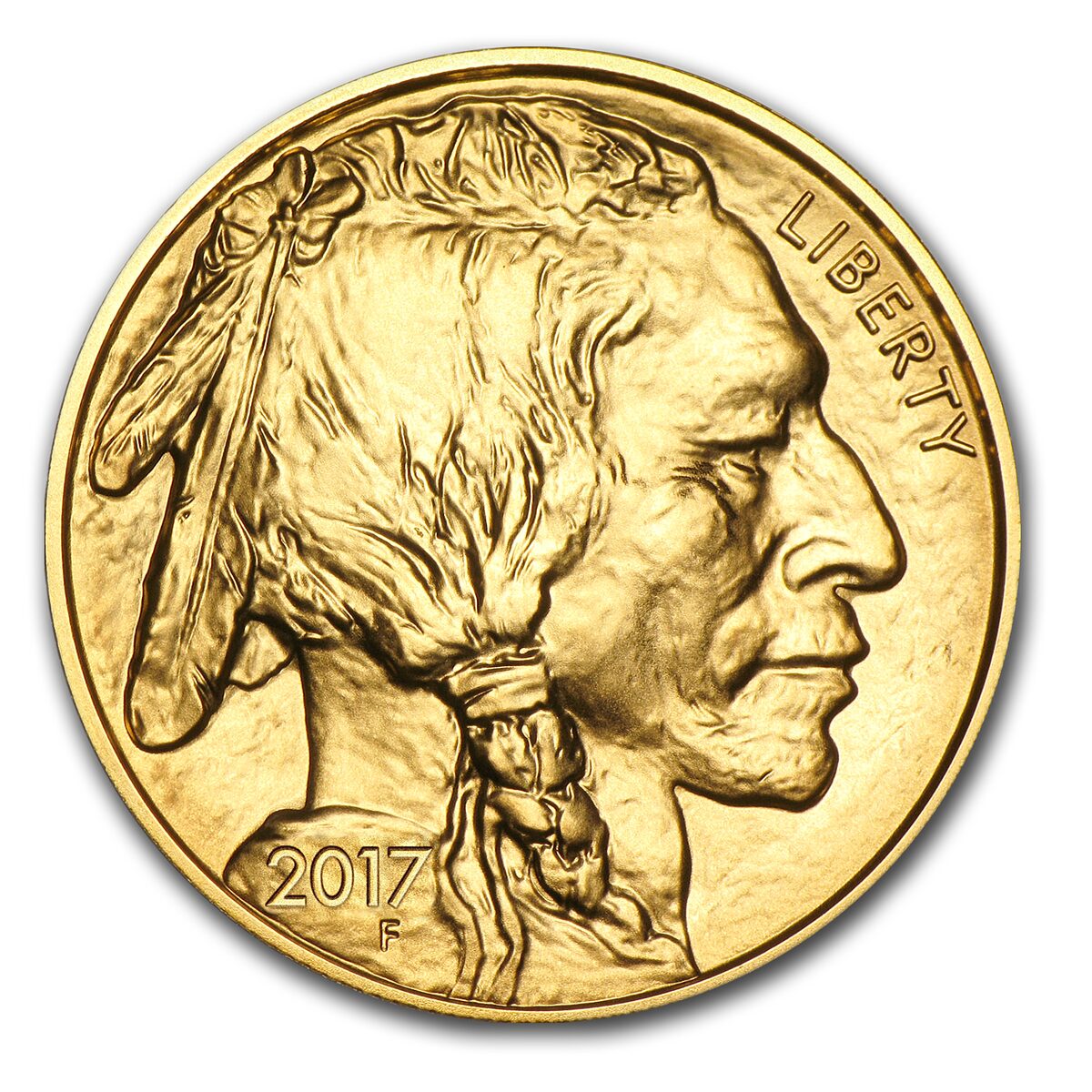 2017 1 oz Gold Buffalo MS-69 PCGS (FirstStrike®, Flag Label)