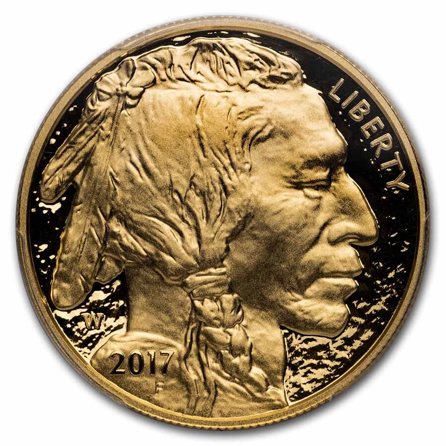 2017-W 1 oz Proof Gold Buffalo PR-70 PCGS (FirstStrike®)