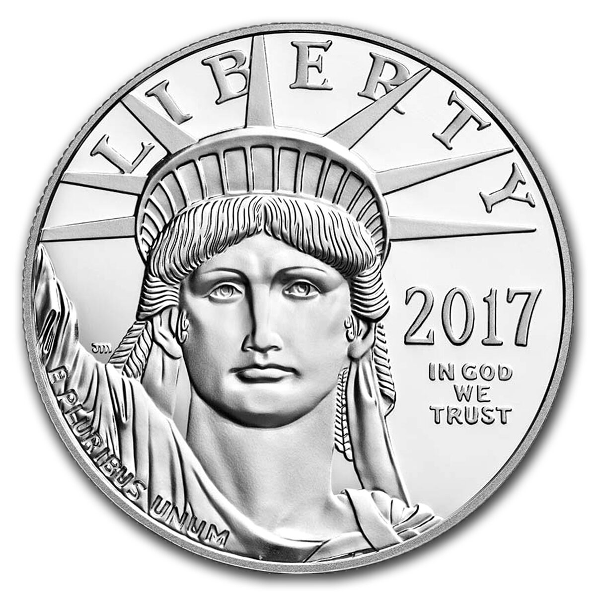 2017-W 1 oz Proof American Platinum Eagle (w/Box & COA)