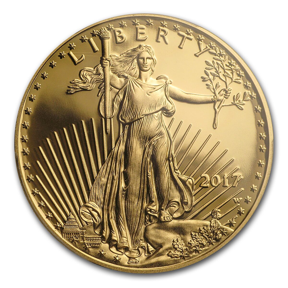 2017-W 1 oz Proof American Gold Eagle PR-70 PCGS (FirstStrike®)
