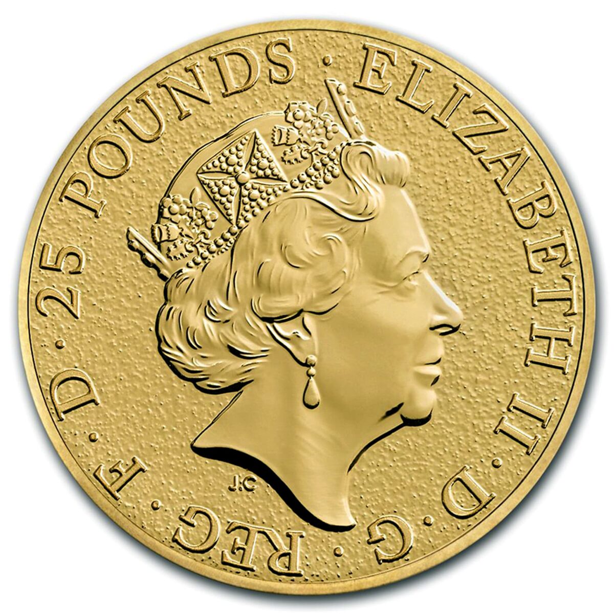 2016 Great Britain 1/4 oz Gold Queen's Beasts The Lion