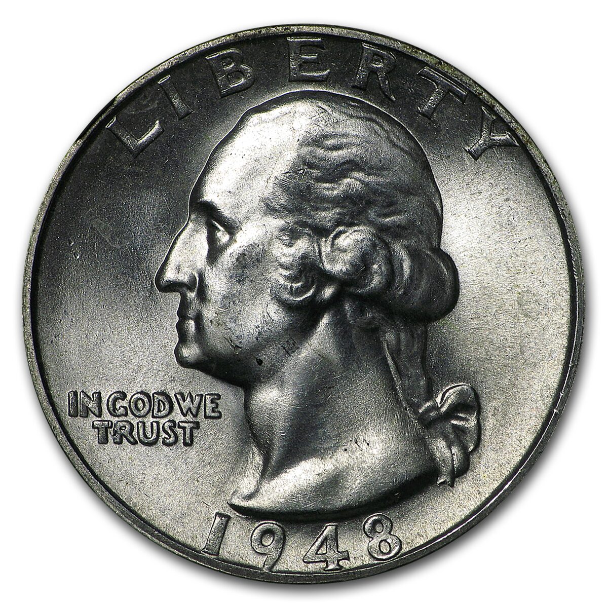 1948-S Washington Quarter MS-65 NGC