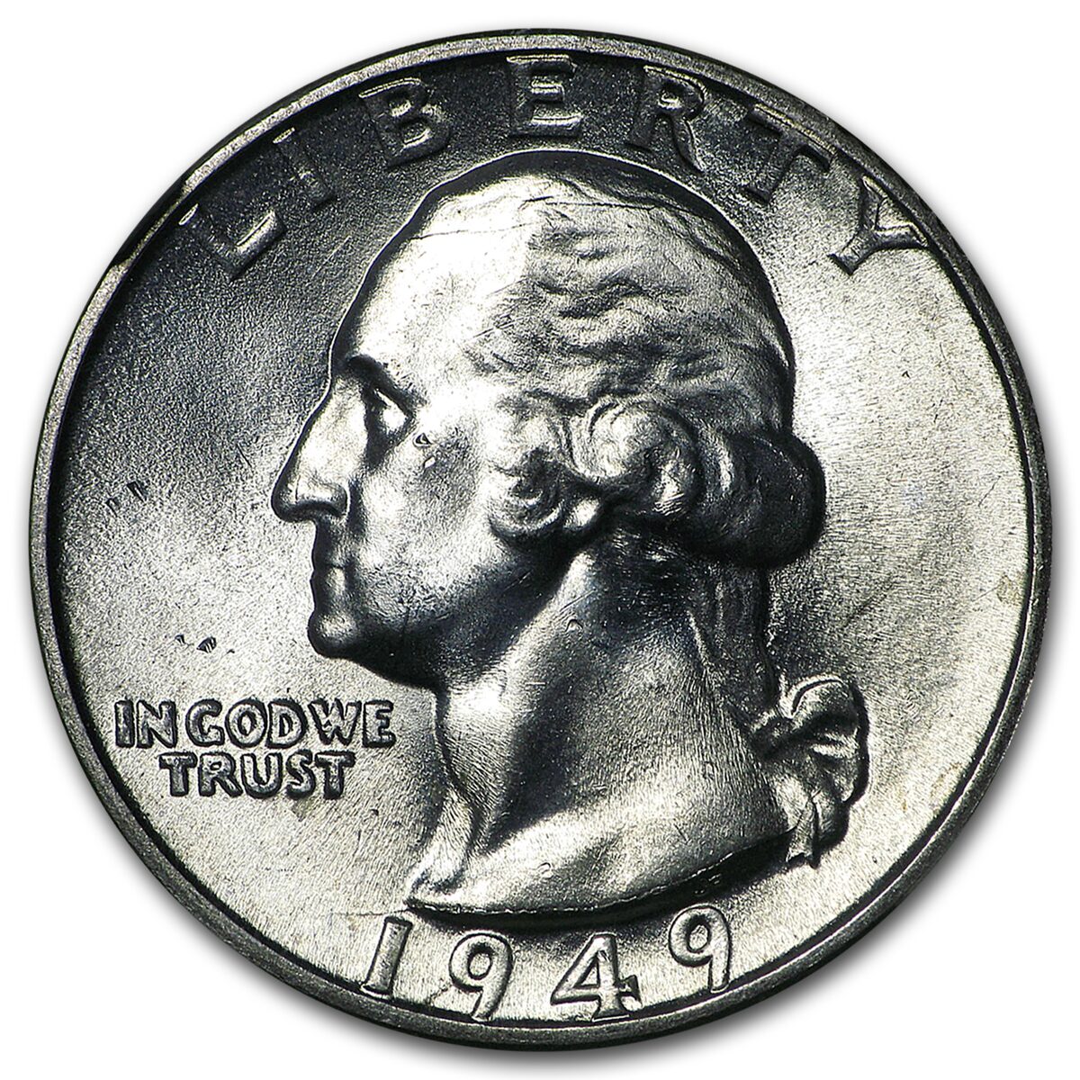 1949-D Washington Quarter MS-65 NGC