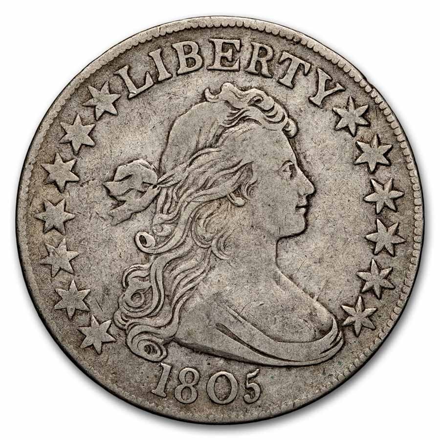1805 Bust Half Dollar VF