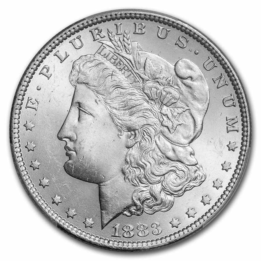1883 Morgan Dollar MS-65 PCGS