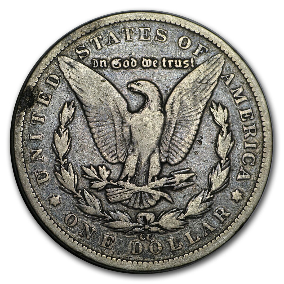 1891-CC Morgan Dollar VG