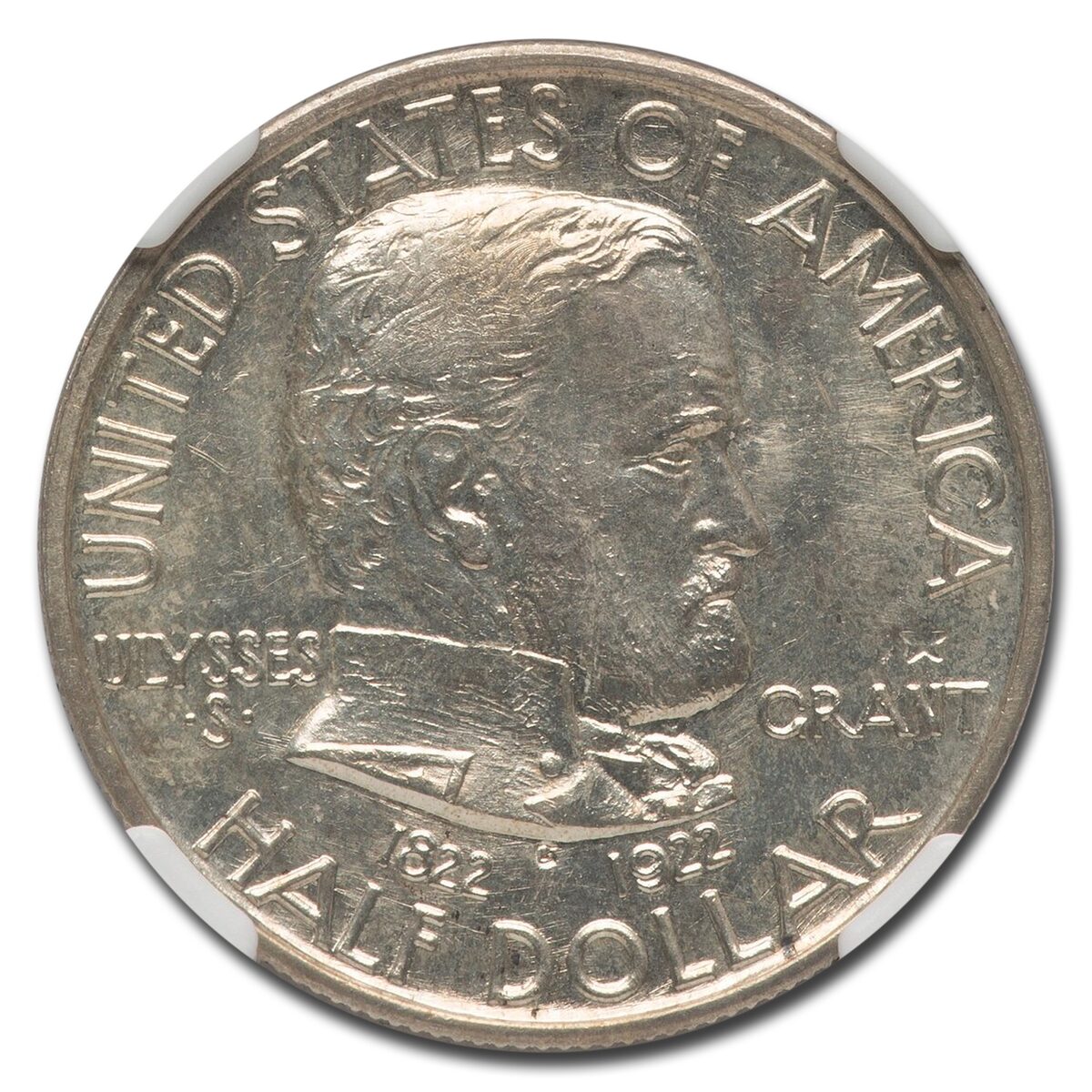1922 Grant Memorial Commemorative Half Dollar MS-64 NGC