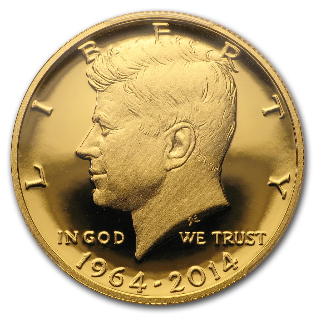 2014-W 3/4 oz Gold Kennedy Half Dollar Commem PR-69 PCGS