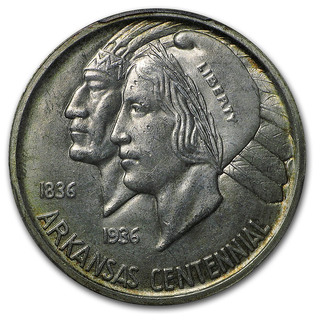 1938-S Arkansas Half Dollar MS-64 PCGS