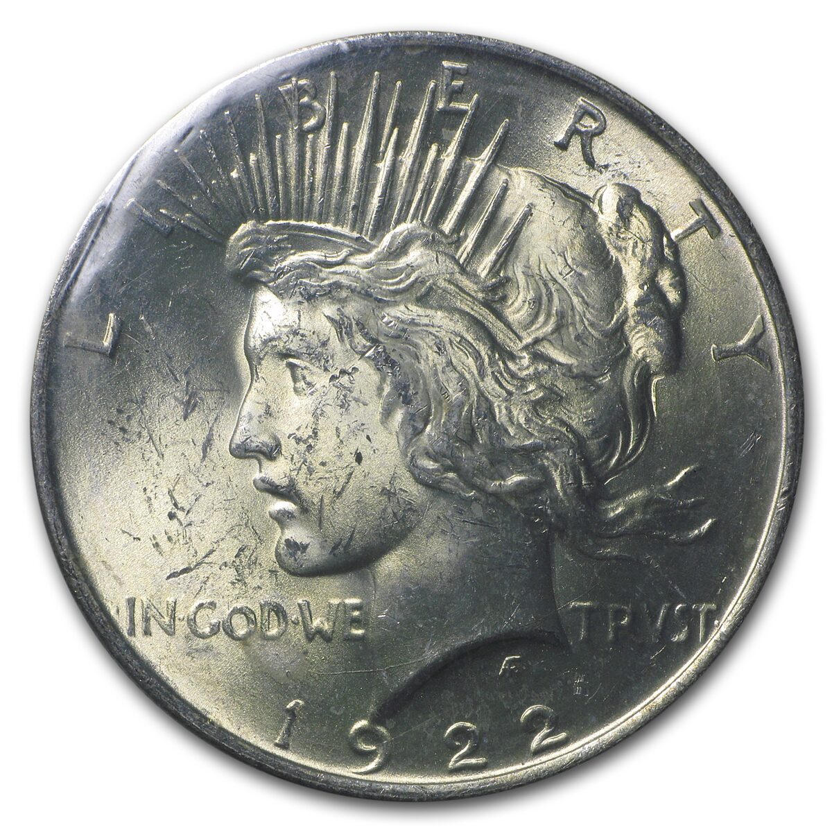 1922 Peace Dollar BU (GSA Soft Pack)