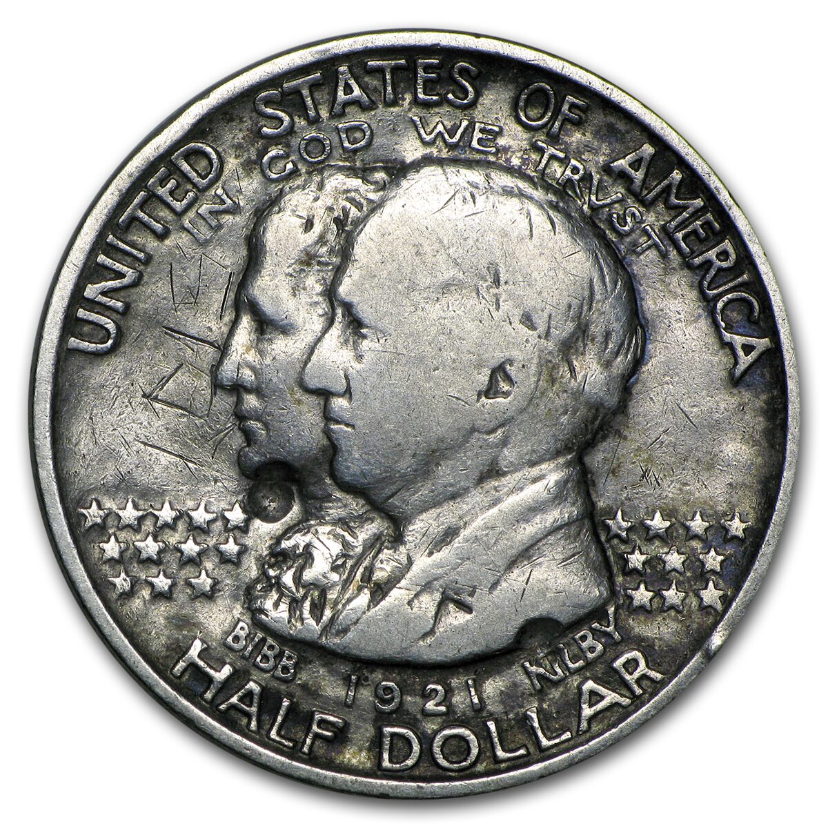 1921 Alabama Centennial Half Commemorative Cull