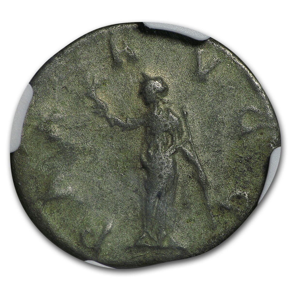 Roman Double Denarius Emperor Gallienus (253-268 AD) VF NGC