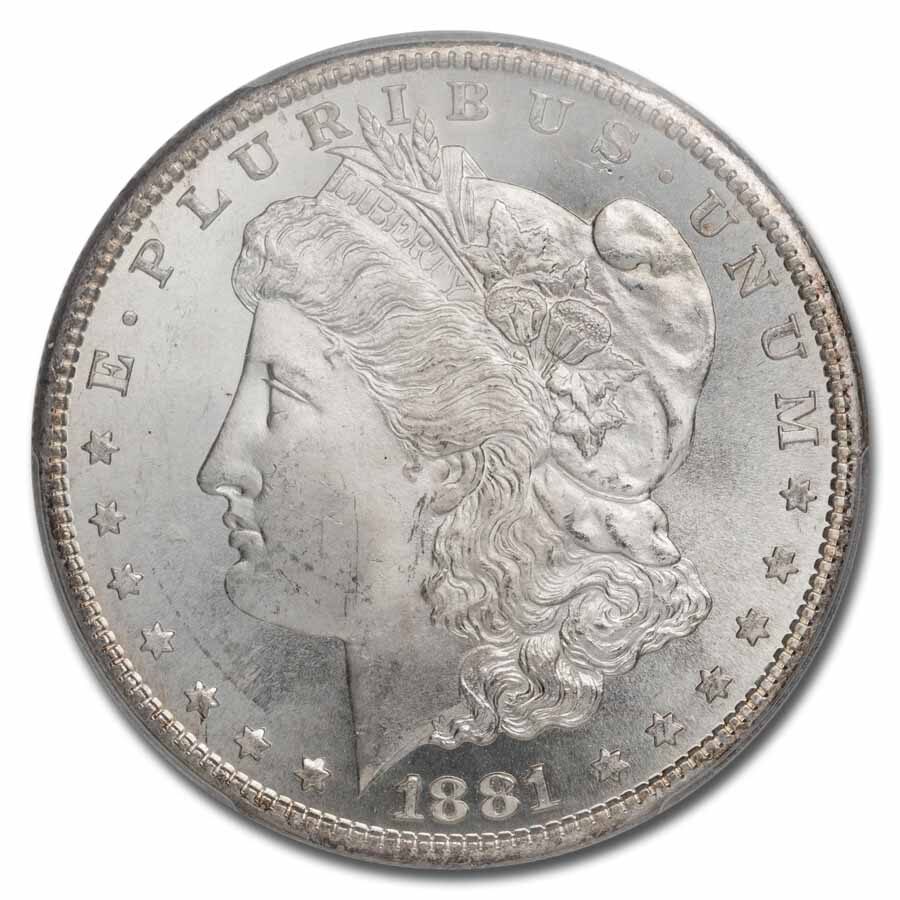 1881-S Morgan Dollar MS-65 PCGS