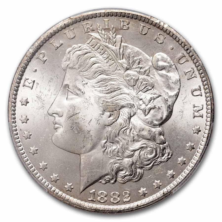 1882-CC Morgan Dollar MS-63 PCGS