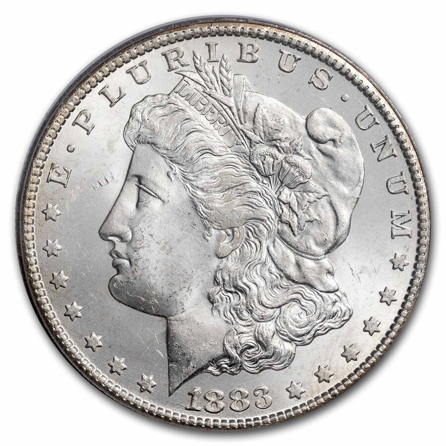 1883-CC Morgan Dollar MS-63 PCGS