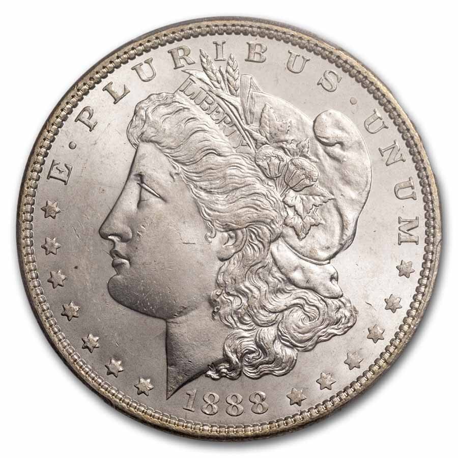 1888 Morgan Dollar MS-65 PCGS