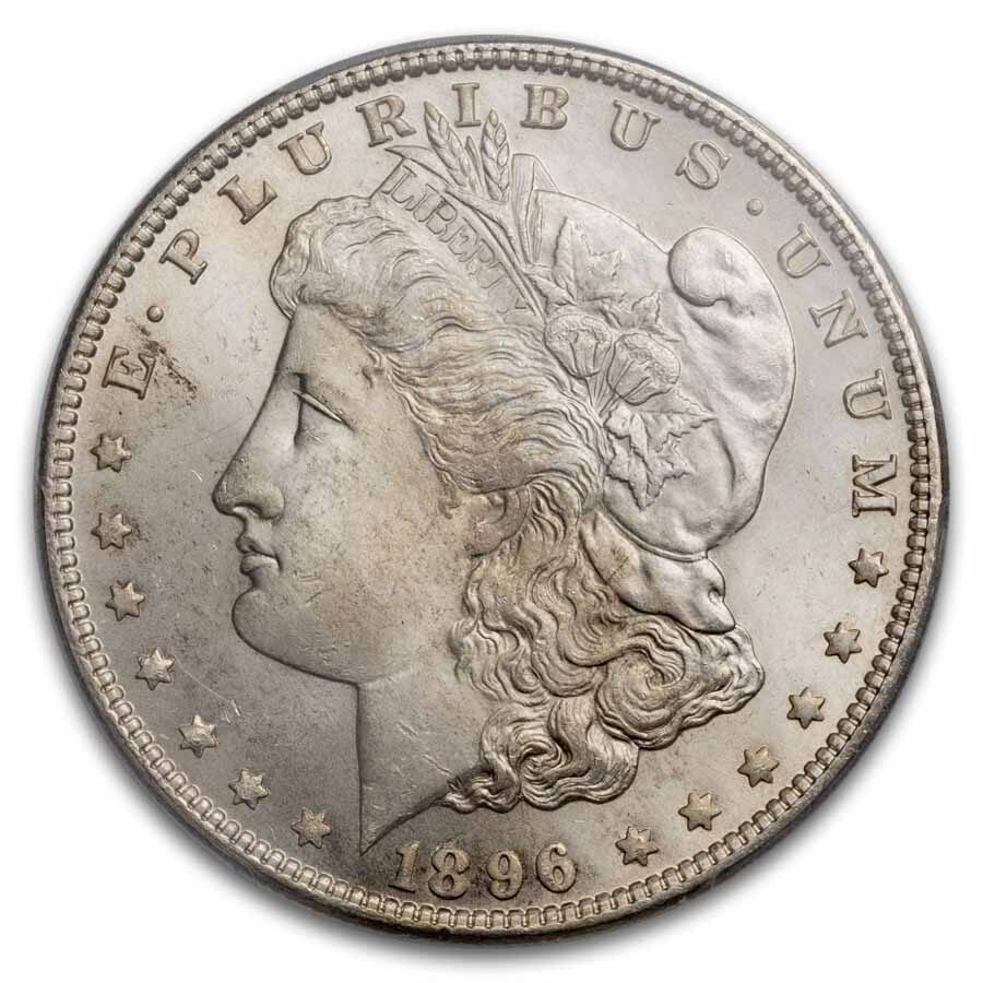 1896 Morgan Dollar MS-64 PCGS