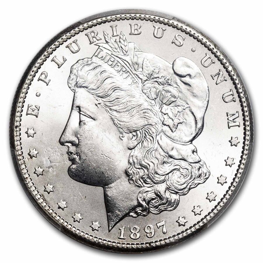 1897-S Morgan Dollar MS-63 PCGS