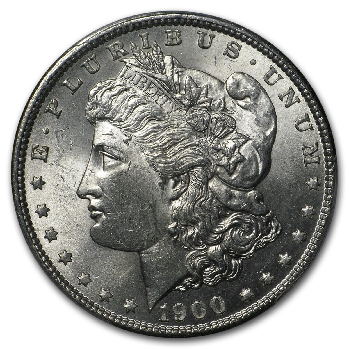 1900 Morgan Dollar MS-62 PCGS