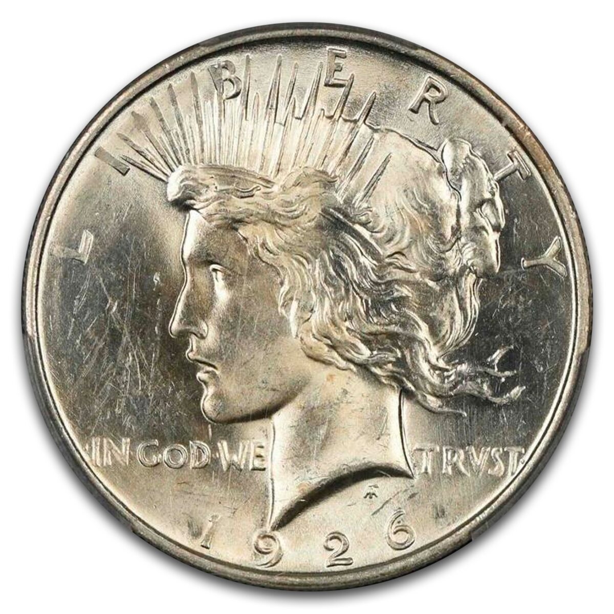 1926-D Peace Dollar MS-62 PCGS