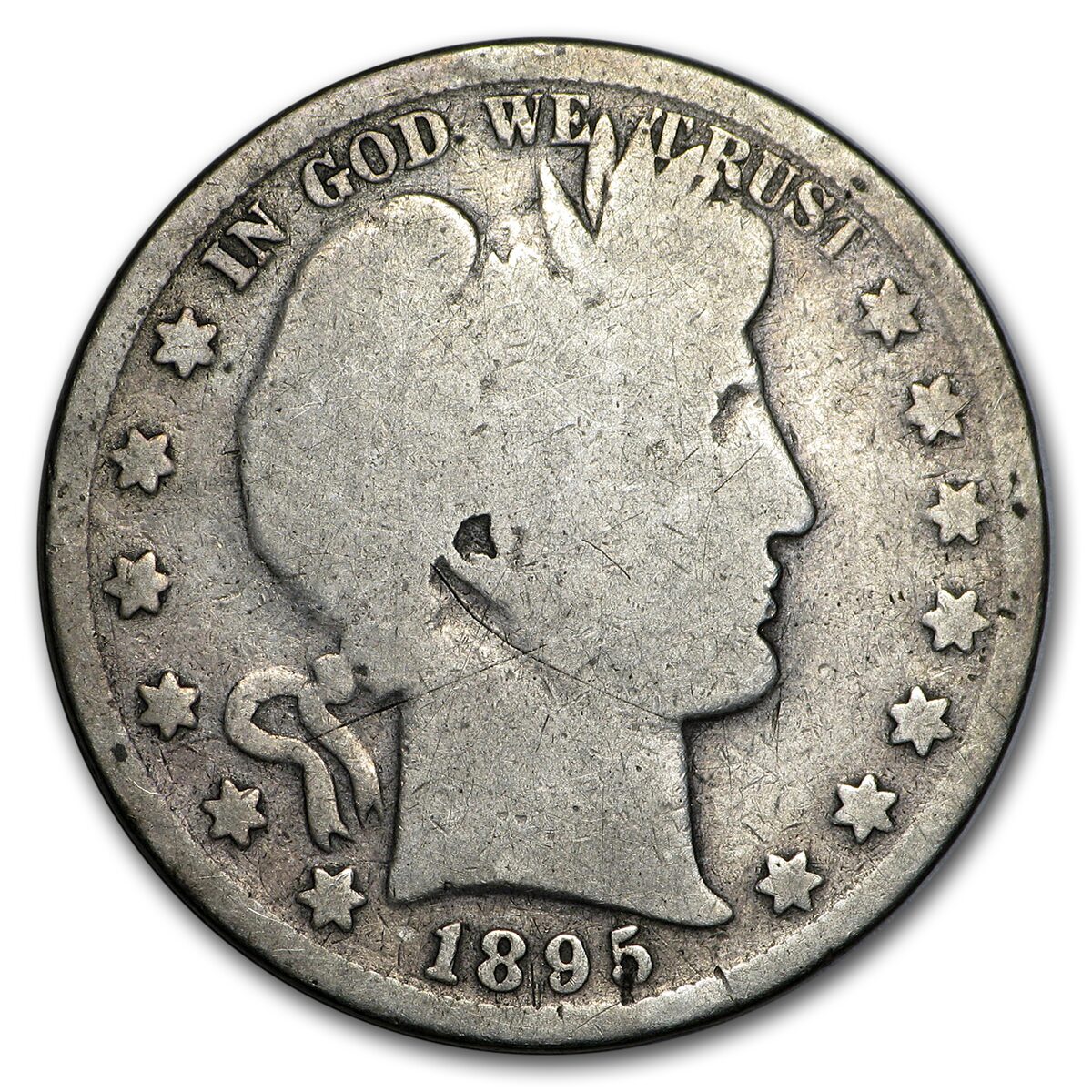 1895 Barber Half Dollar Good