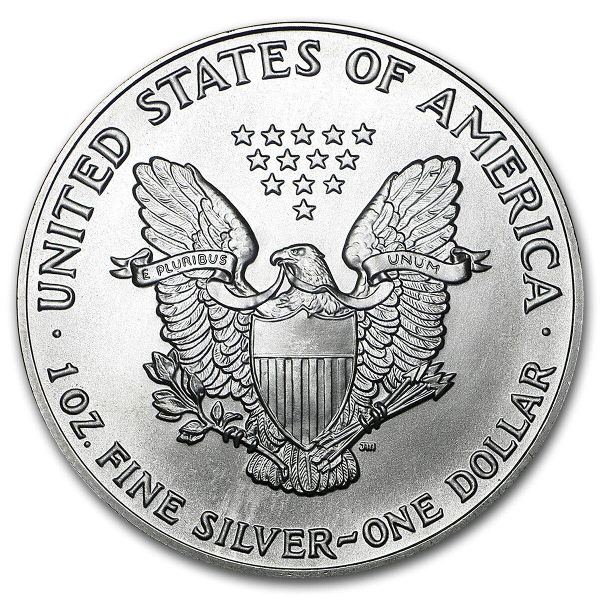 1991 1 oz American Silver Eagle BU