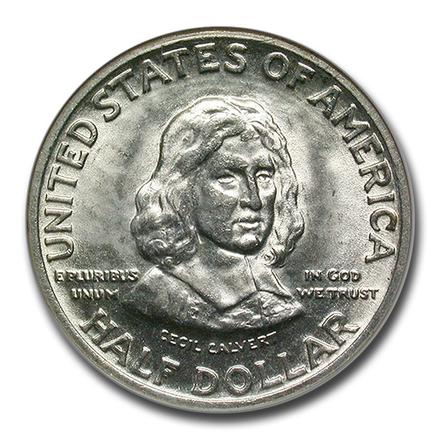 1934 Maryland Tercentenary Half Dollar MS-65 NGC