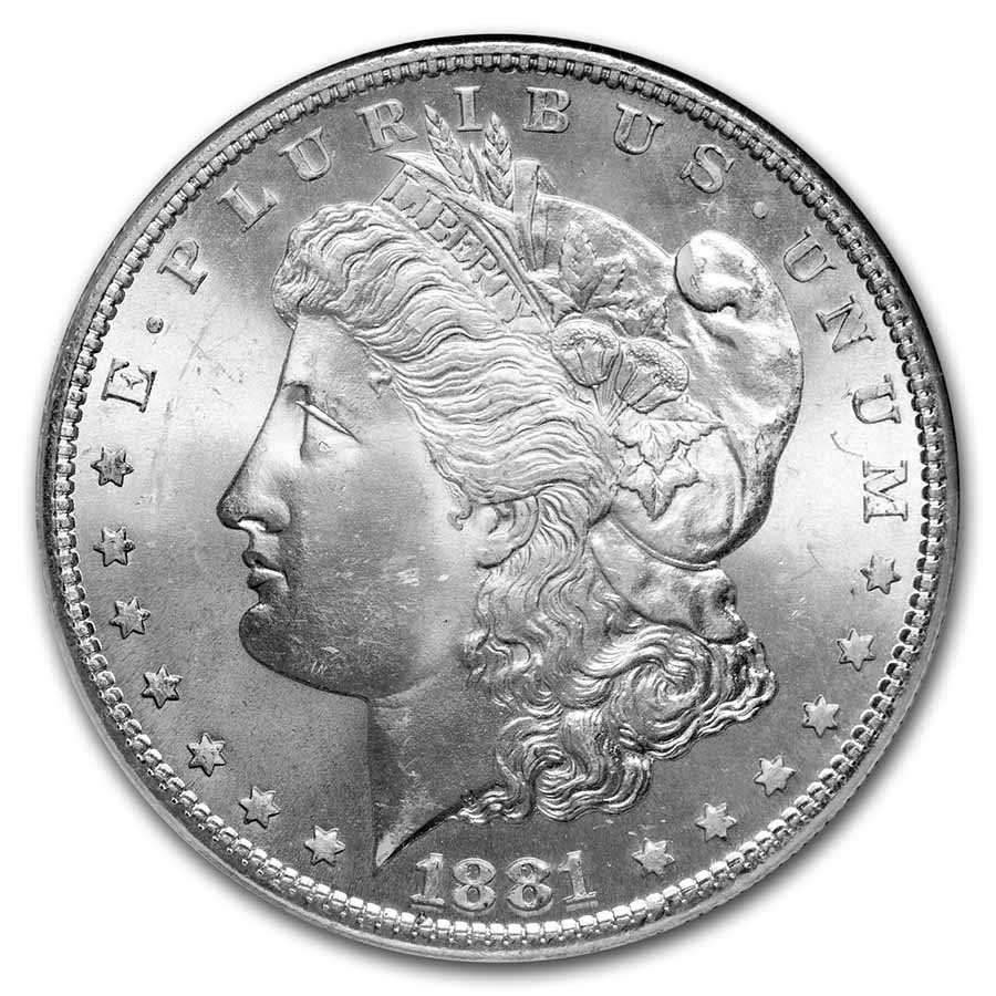 1881-S Morgan Dollar MS-66 NGC