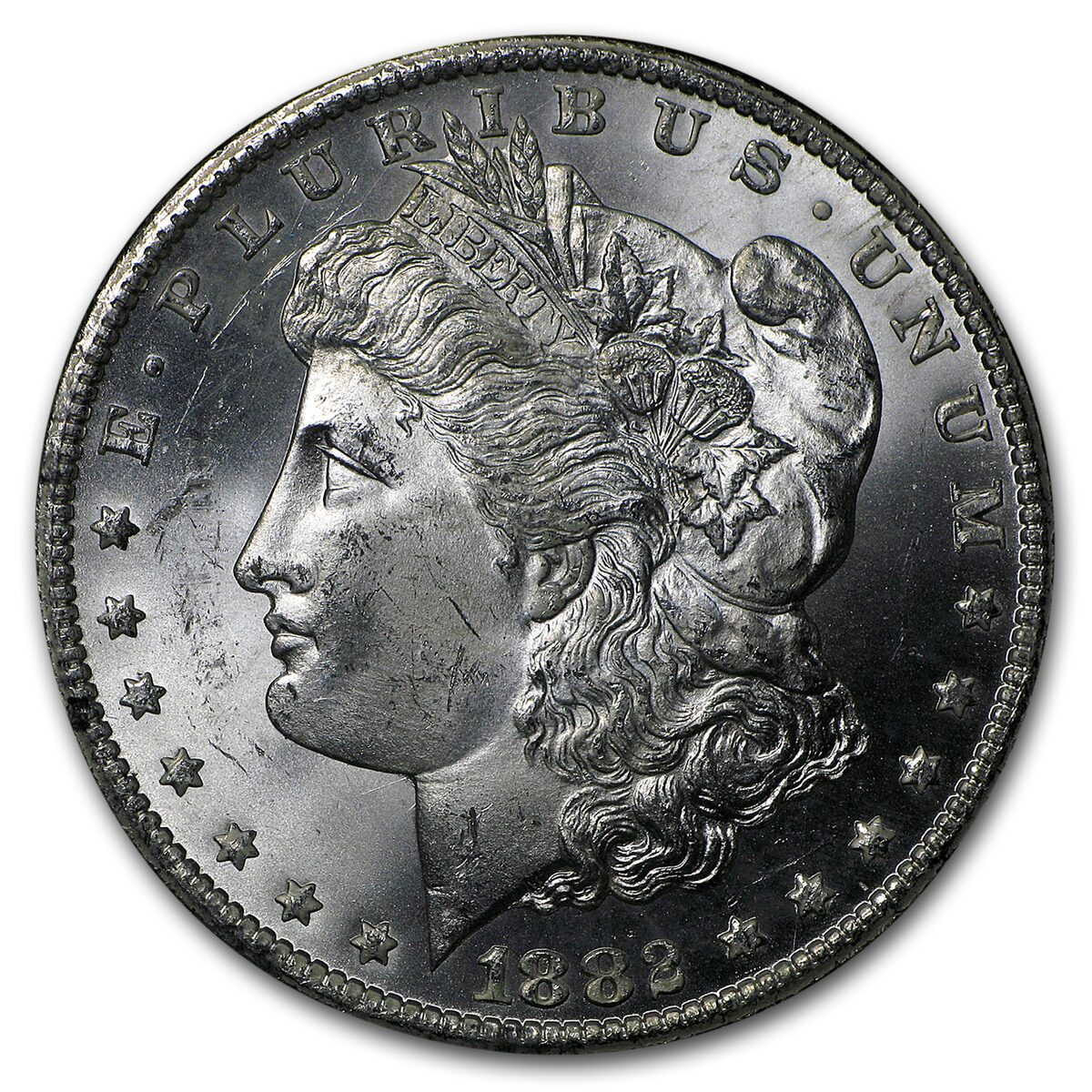 1882-CC Morgan Dollar MS-64 NGC (GSA)