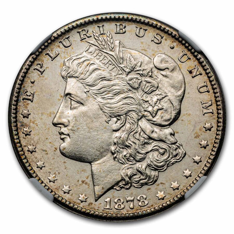 1878-S Morgan Dollar MS-61 NGC