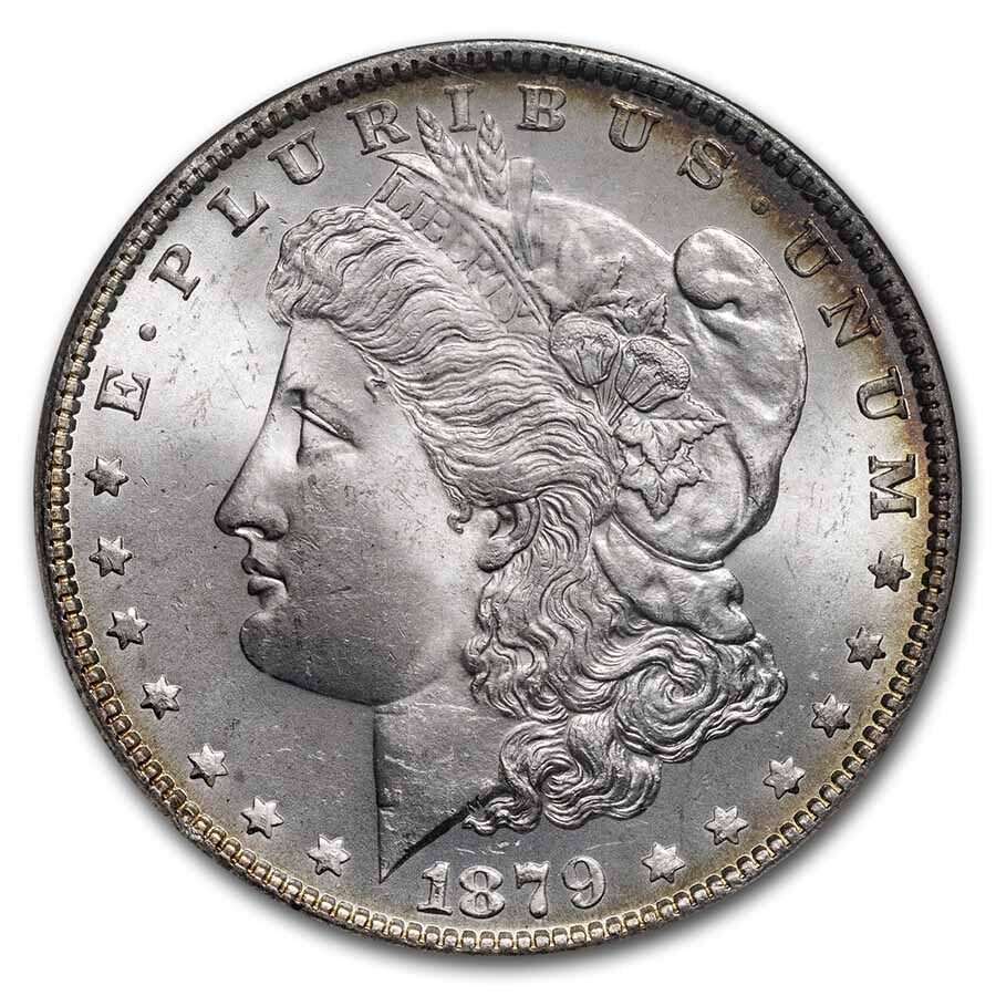 1879 Morgan Dollar MS-64 NGC