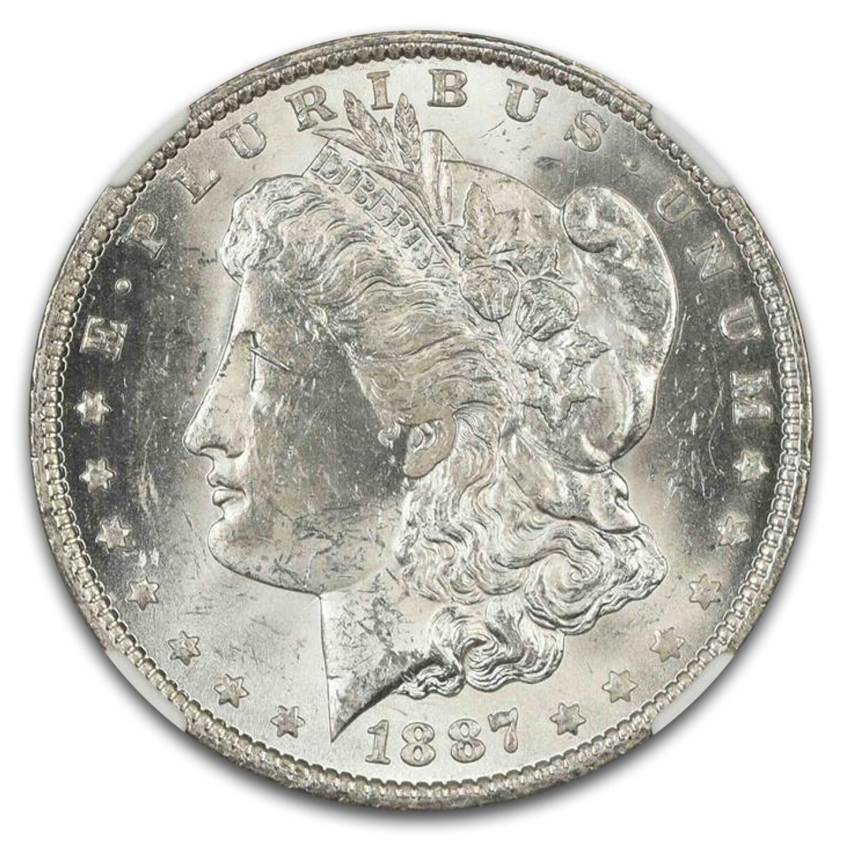 1887-O Morgan Dollar MS-61 NGC