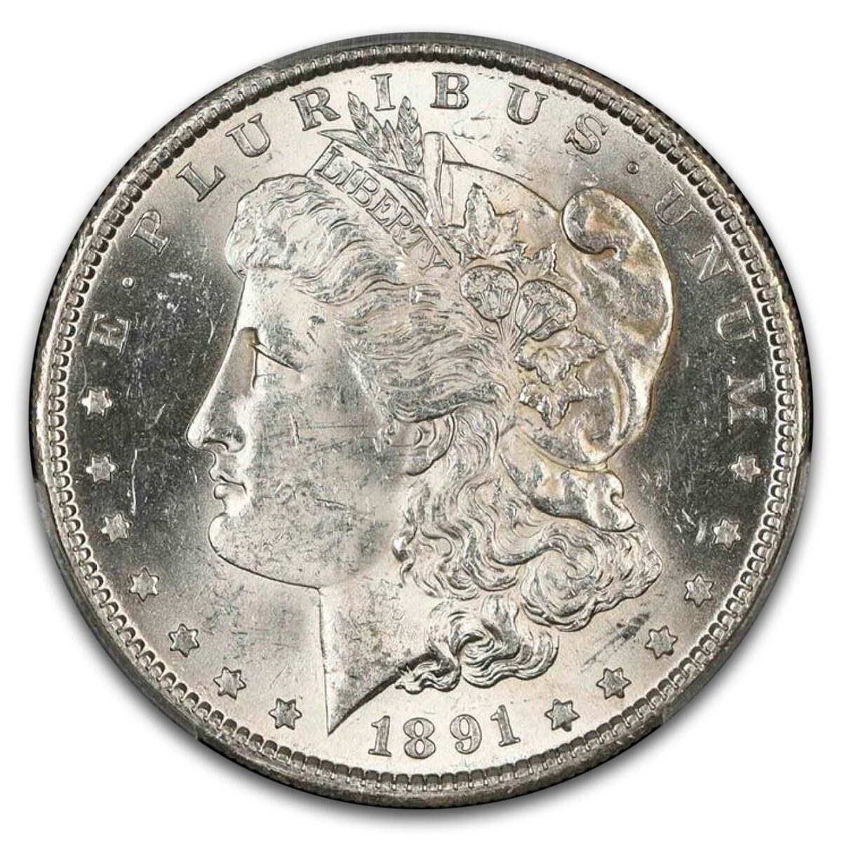 1891-S Morgan Dollar MS-62 PCGS