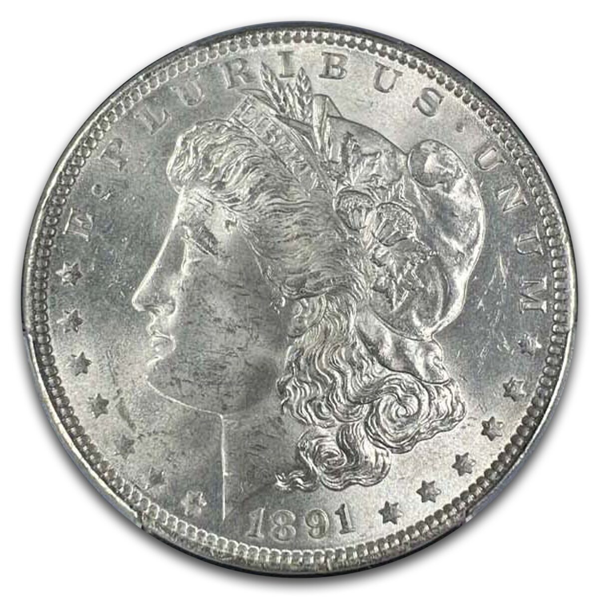 1891 Morgan Dollar MS-63 PCGS