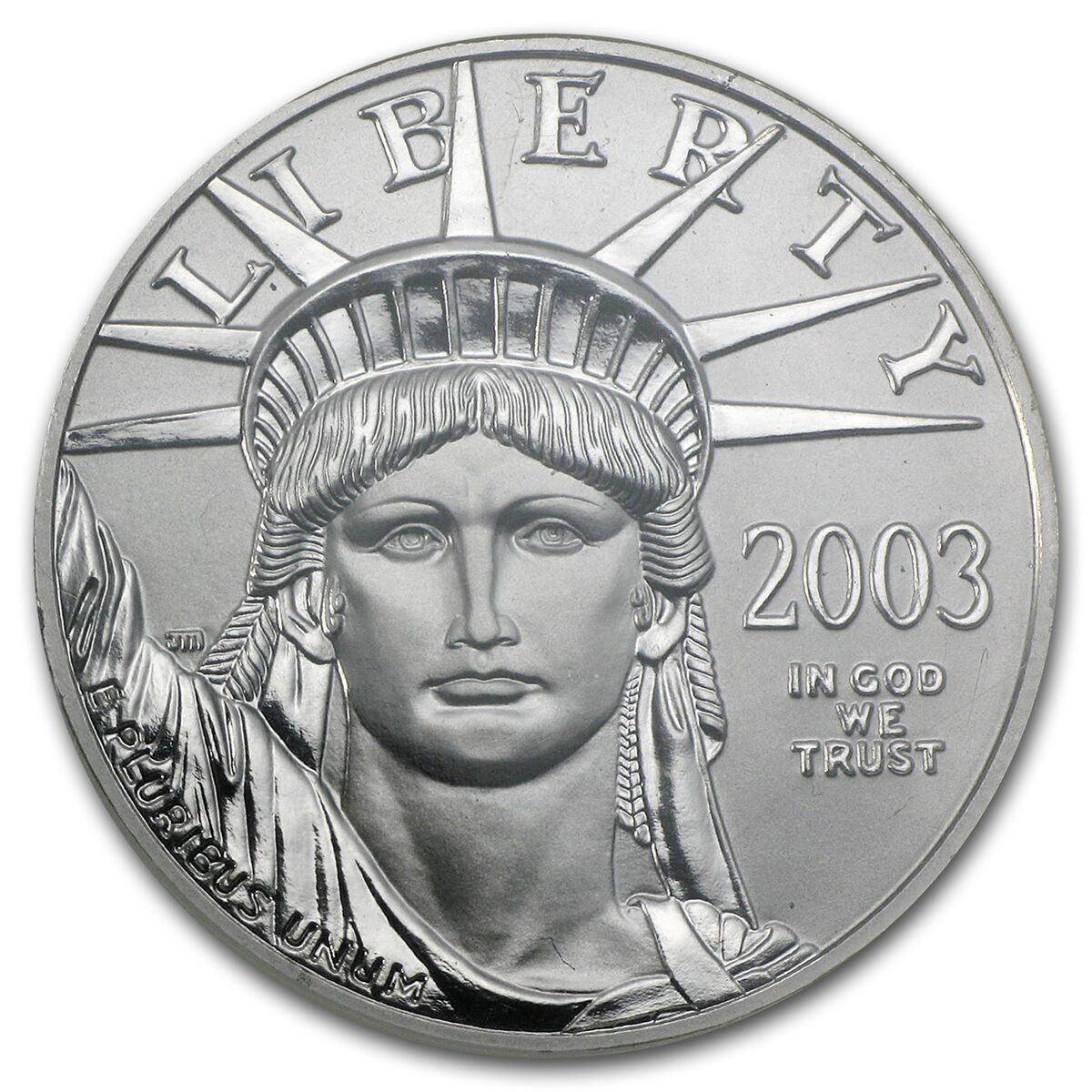 2003 1 oz American Platinum Eagle MS-69 NGC