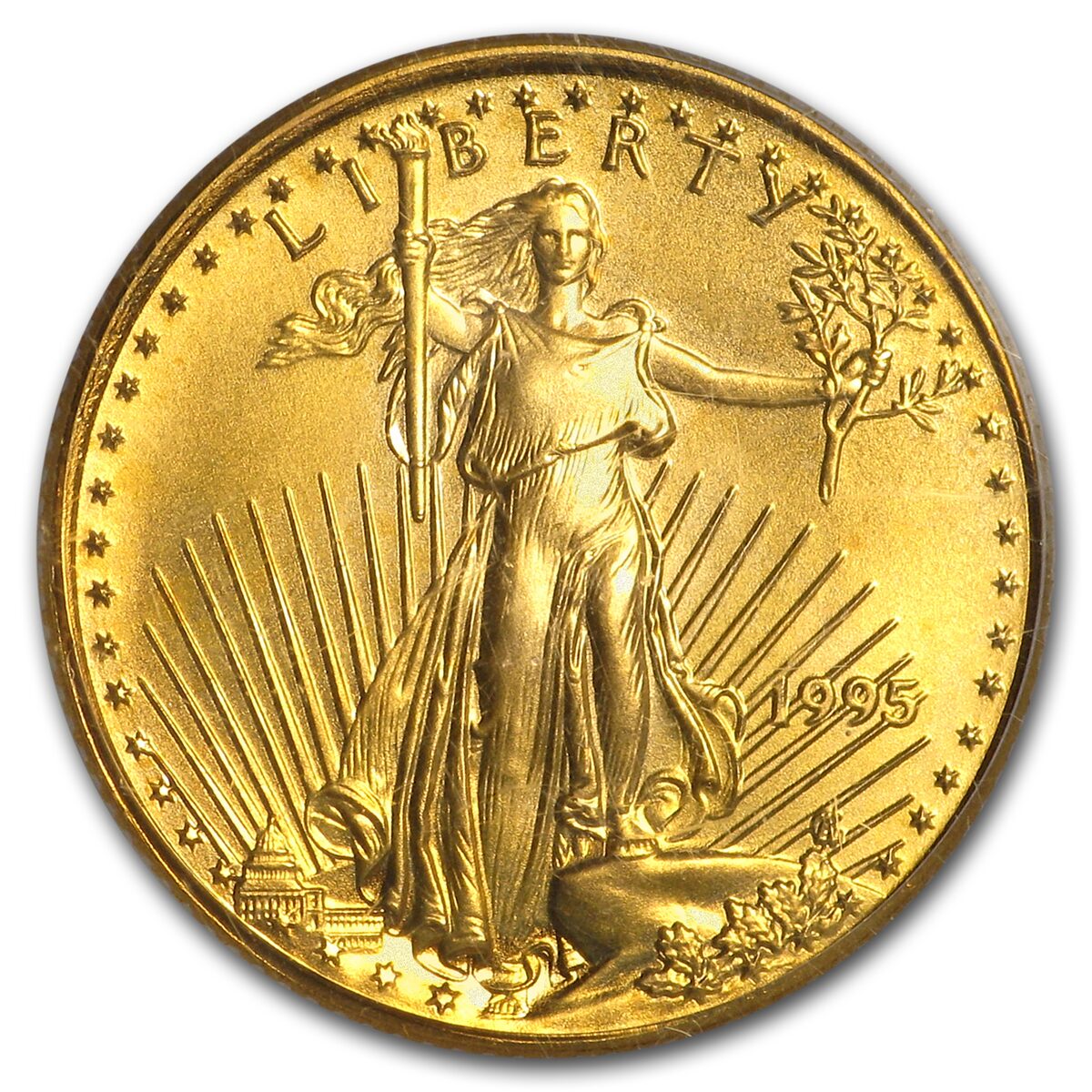 1995 1/10 oz American Gold Eagle MS-69 PCGS