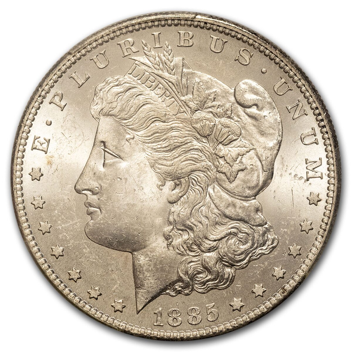 1885-S Morgan Dollar MS-63 PCGS