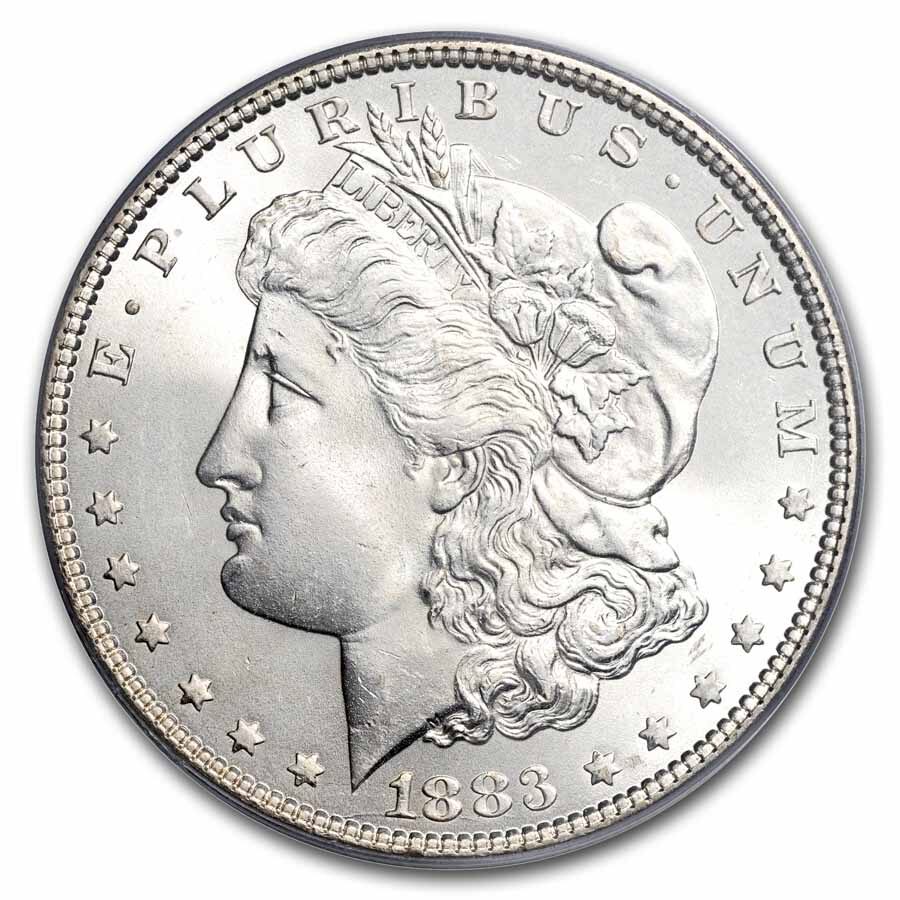 1883 Morgan Dollar MS-66 PCGS