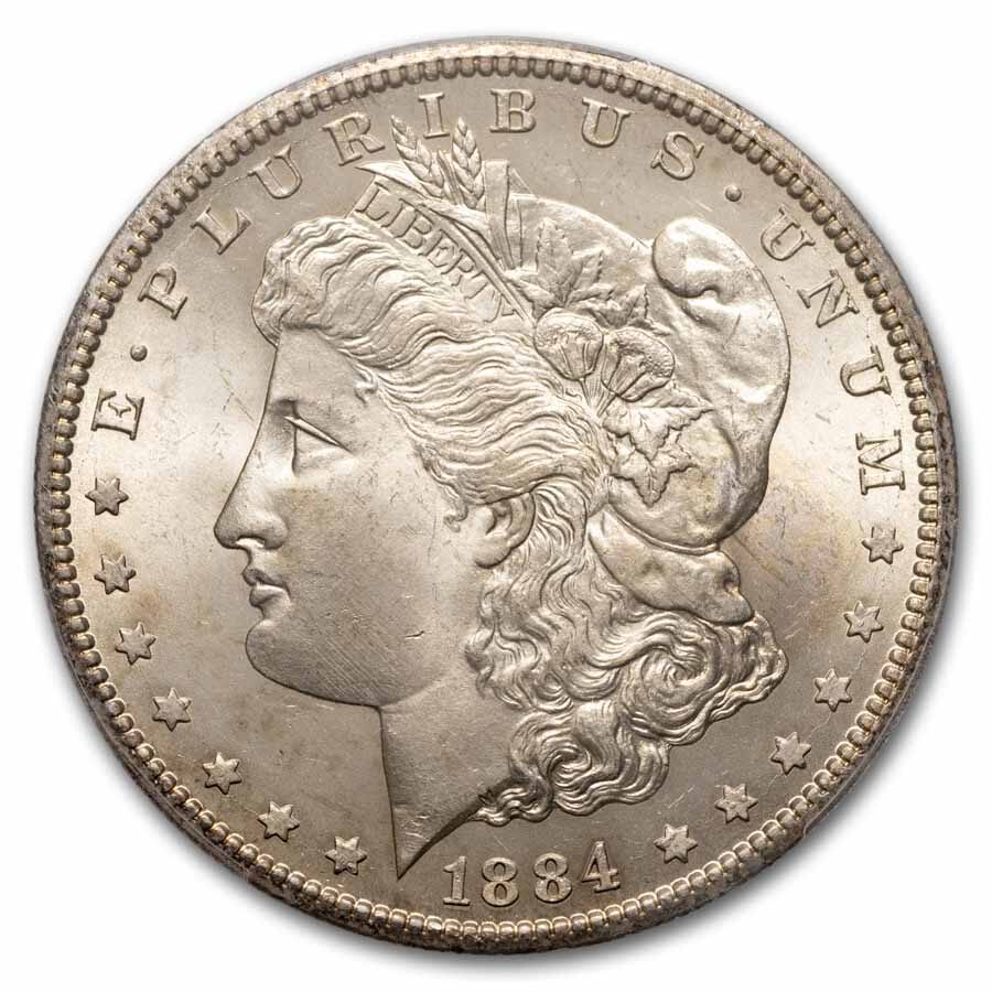 1884-CC Morgan Dollar MS-65 PCGS