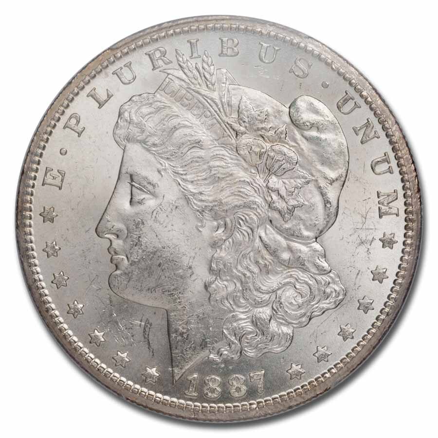 1887-S Morgan Dollar MS-63 PCGS