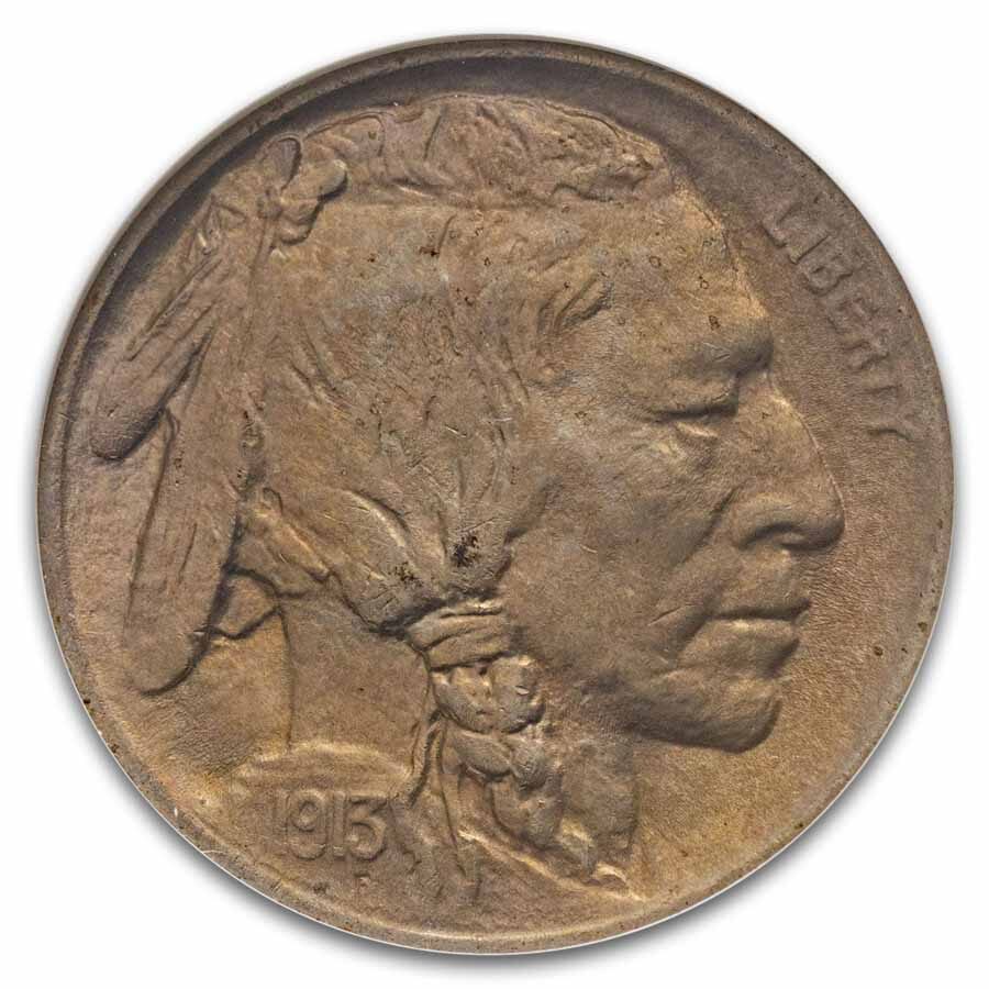 1913 Buffalo Nickel Type-I MS-63 ANACS (Gen 1 Holder)